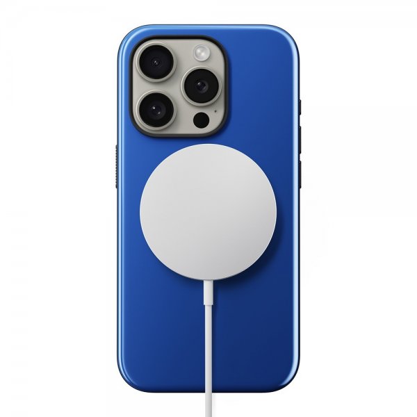 Nomad iPhone 15 Pro Deksel Sport Case Super Blue