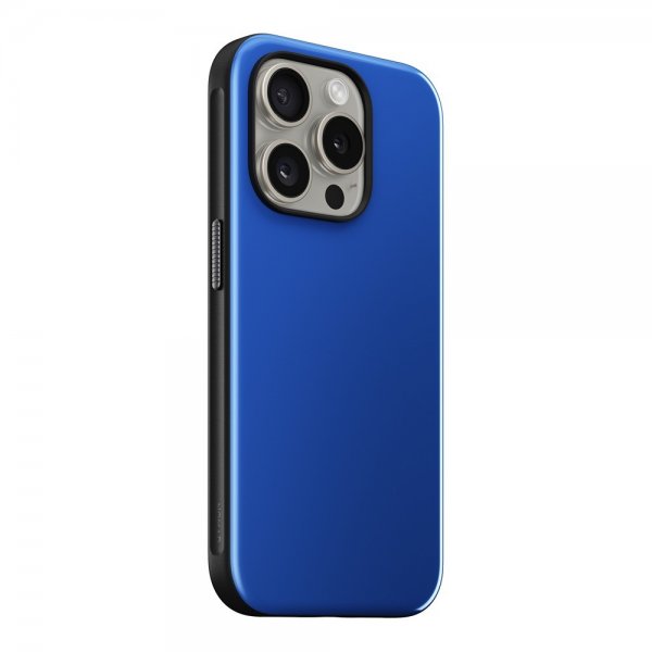 Nomad iPhone 15 Pro Deksel Sport Case Super Blue