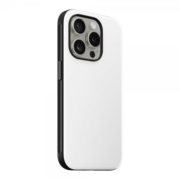 Nomad iPhone 15 Pro Deksel Sport Case Hvit