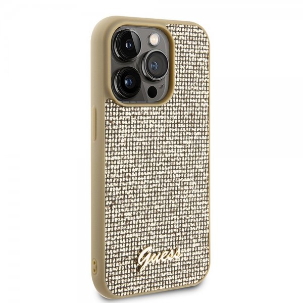 Guess iPhone 15 Pro Deksel Square Mirror Gull