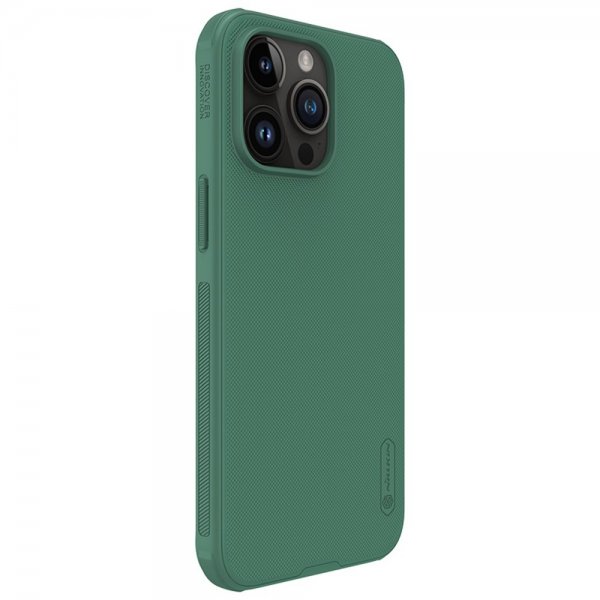 Nillkin iPhone 15 Pro Deksel Super Frosted Shield Pro Grønn