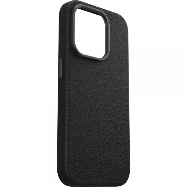Otterbox iPhone 15 Pro Deksel Symmetry Cactus Leather MagSafe Noir Ash