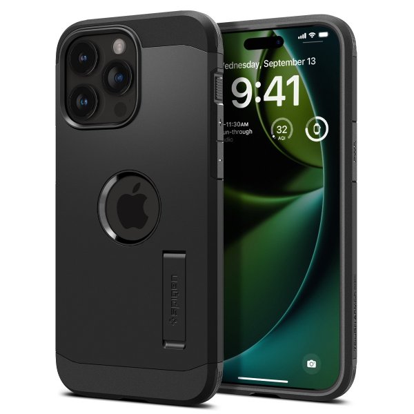 Spigen iPhone 15 Pro Deksel Tough Armor MagFit Svart