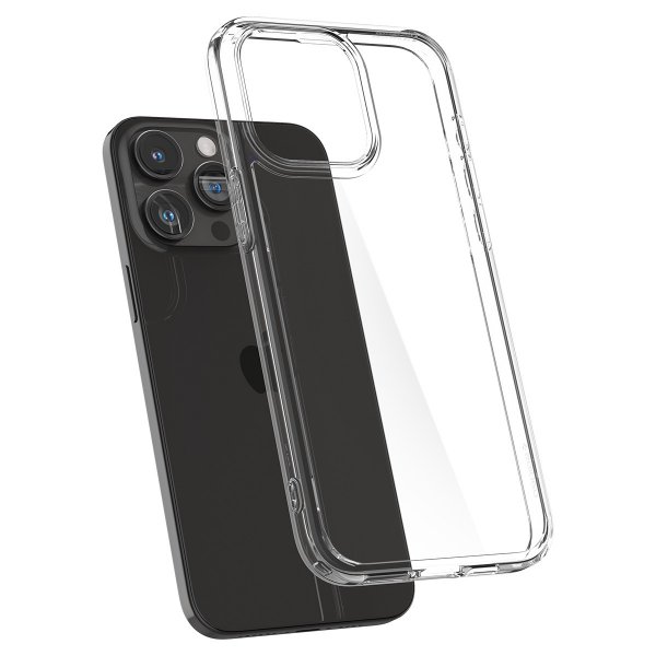 Spigen iPhone 15 Pro Deksel Ultra Hybrid Crystal Clear