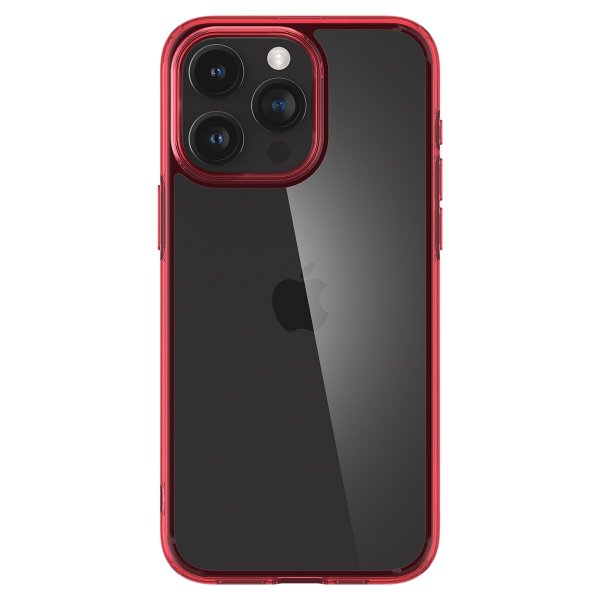 Spigen iPhone 15 Pro Deksel Ultra Hybrid Deep Red