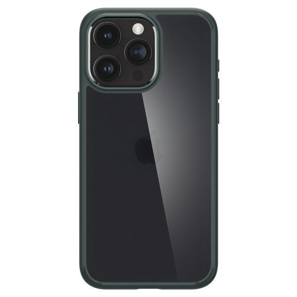 Spigen iPhone 15 Pro Deksel Ultra Hybrid Frost Green