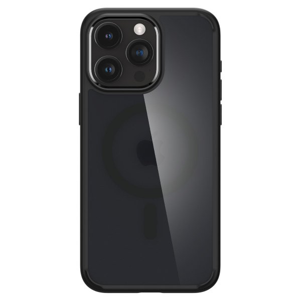 Spigen iPhone 15 Pro Deksel Ultra Hybrid MagFit Frost Black