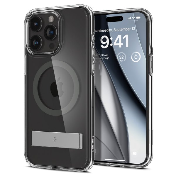 Spigen iPhone 15 Pro Deksel Ultra Hybrid S MagFit Graphite