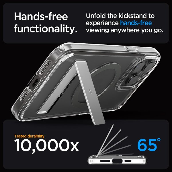 Spigen iPhone 15 Pro Deksel Ultra Hybrid S MagFit Graphite