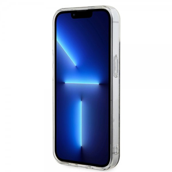 Guess iPhone 15 Deksel 4G Pattern MagSafe Brun