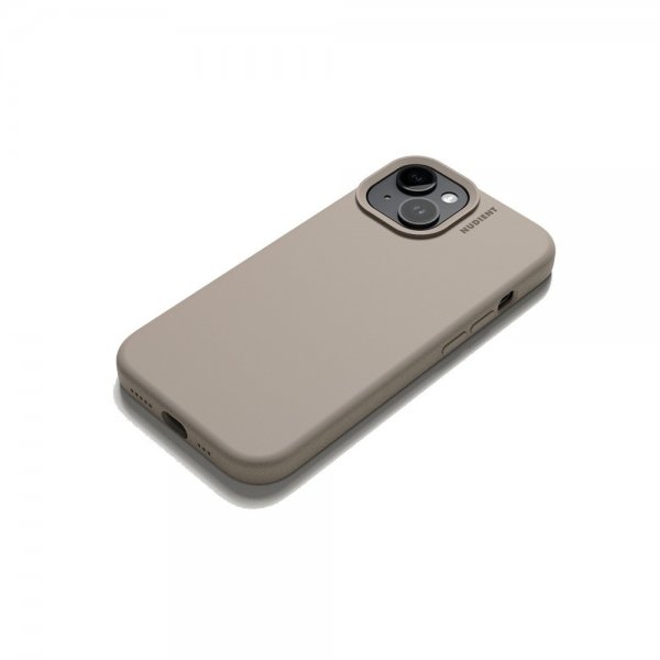 Nudient iPhone 15 Deksel Base Case Stone Beige