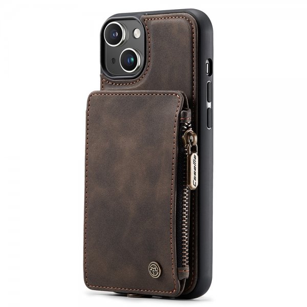 CaseMe iPhone 15 Deksel C20 Series Kaffe