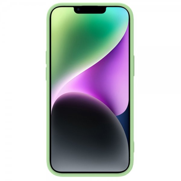 Nillkin iPhone 15 Deksel CamShield Silky Grønn