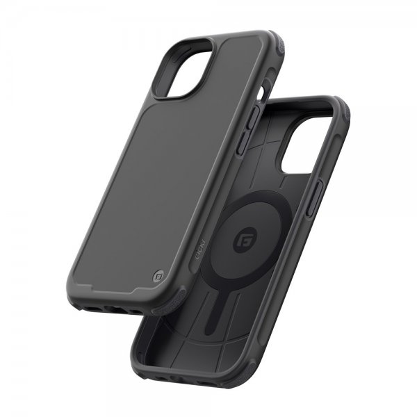 Clckr iPhone 15 Deksel Carbon MagSafe Svart