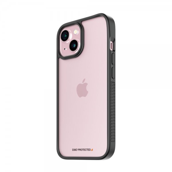 PanzerGlass iPhone 15 Deksel ClearCase D3O Svart