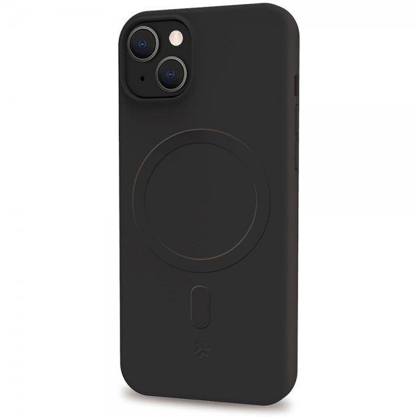 Celly iPhone 15 Deksel CROMOMAG Svart