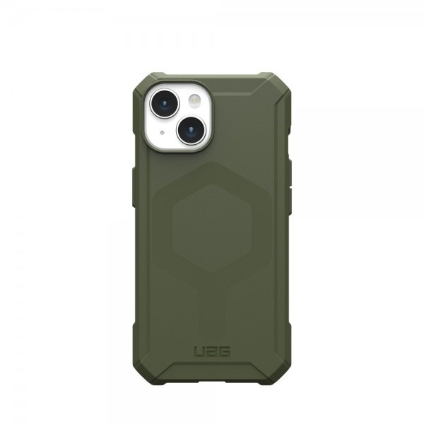 Urban Armor Gear (UAG) iPhone 15 Deksel Essential Armor MagSafe Olive Drab