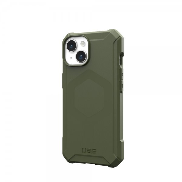 Urban Armor Gear (UAG) iPhone 15 Deksel Essential Armor MagSafe Olive Drab