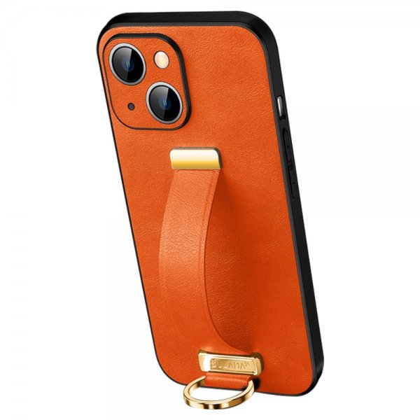 Sulada iPhone 15 Deksel Fashion Series Oransje