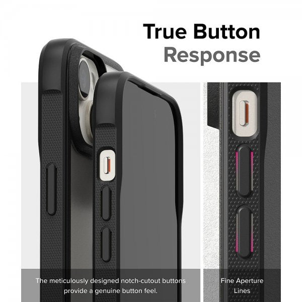 Ringke iPhone 15 Deksel Fusion Bold Matte Black