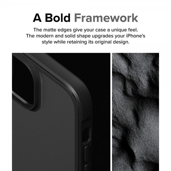Ringke iPhone 15 Deksel Fusion Bold Matte Black
