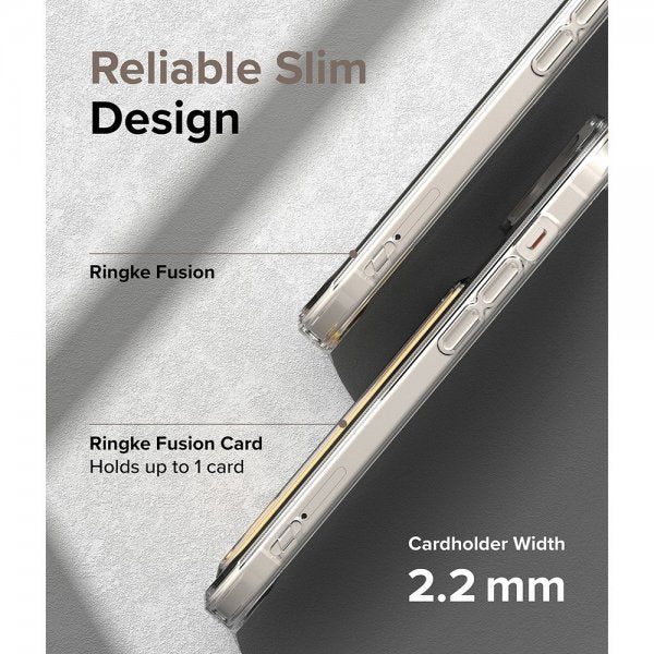 Ringke iPhone 15 Deksel Fusion Card Clear