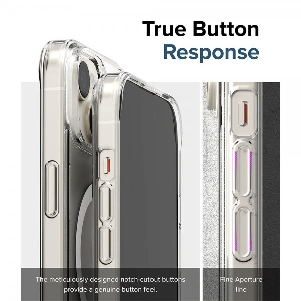 Ringke iPhone 15 Deksel Fusion Magnetic Matte