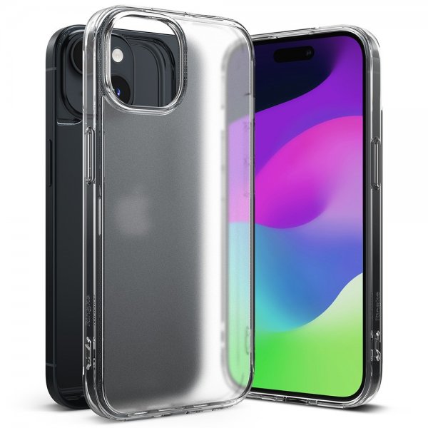 Ringke iPhone 15 Deksel Fusion Matte Clear