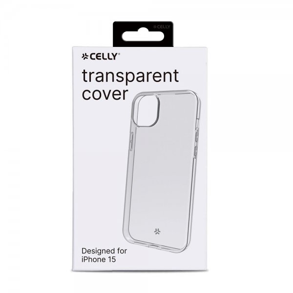 Celly iPhone 15 Deksel GELSKIN Klar