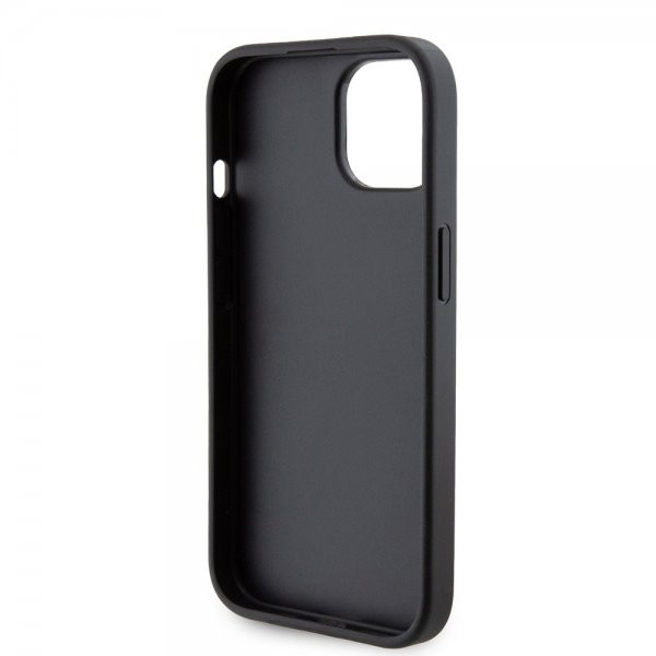 Guess iPhone 15 Deksel Grip Stand Function Svart