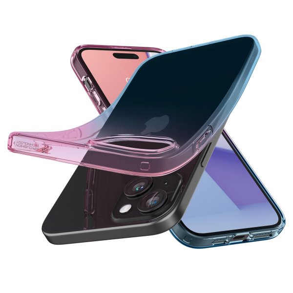 Spigen iPhone 15 Deksel Liquid Crystal Gradation