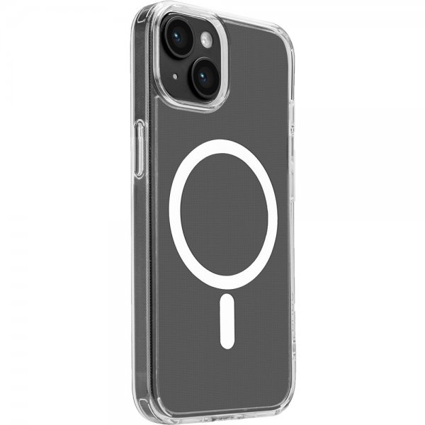 Puro iPhone 15 Deksel LITE MAG Transparent