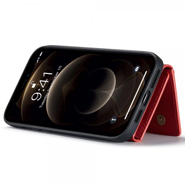 Dg.Ming iPhone 15 Deksel M2 Series Avtakbart Kortholder Rød