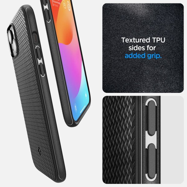 Spigen iPhone 15 Deksel Mag Armor MagFit Matte Black