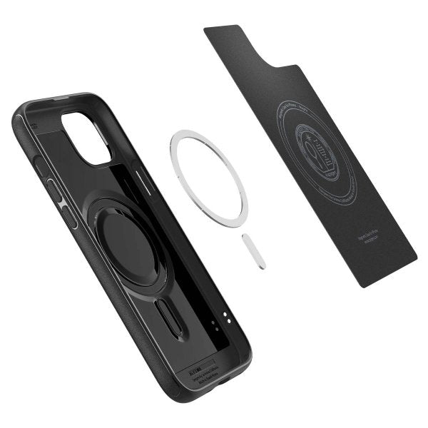 Spigen iPhone 15 Deksel Mag Armor MagFit Matte Black