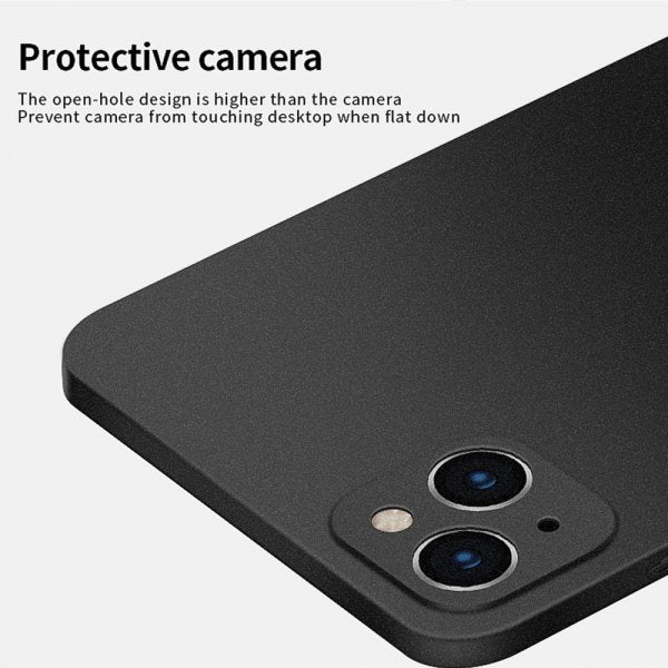 Mofi iPhone 15 Deksel Matte Shield Rød