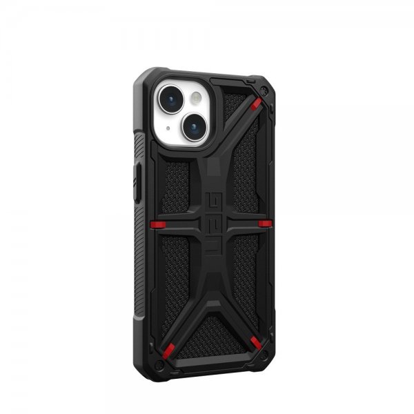Urban Armor Gear (UAG) iPhone 15 Deksel Monarch Kevlar Black