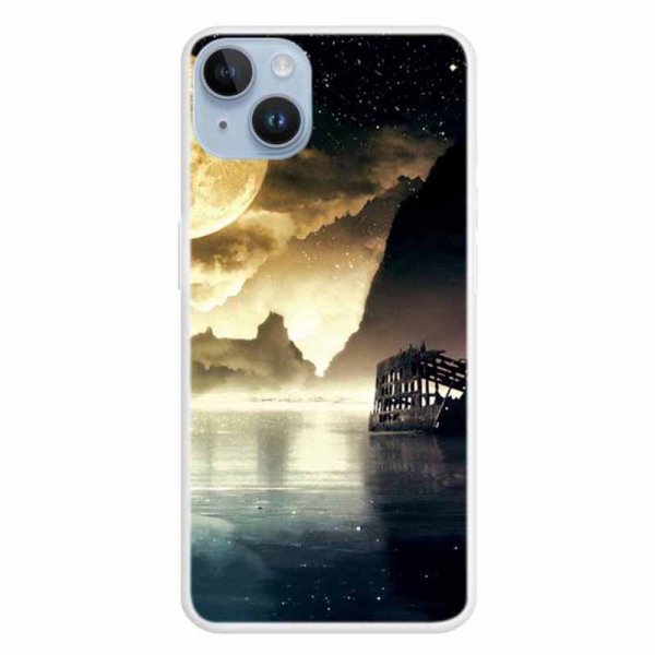 iPhone 15 Deksel Motiv Måneskinn