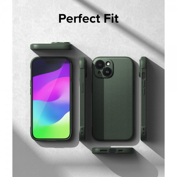 Ringke iPhone 15 Deksel Onyx Dark Green