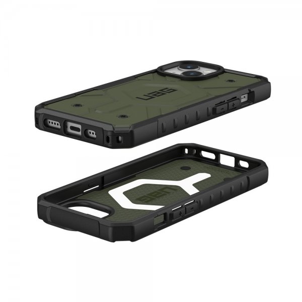 Urban Armor Gear (UAG) iPhone 15 Deksel Pathfinder MagSafe Olive Drab