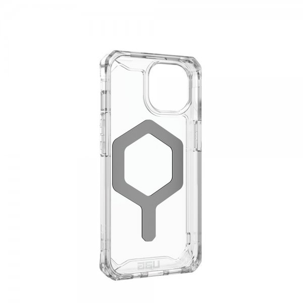Urban Armor Gear (UAG) iPhone 15 Deksel Plyo MagSafe Ice Sølv