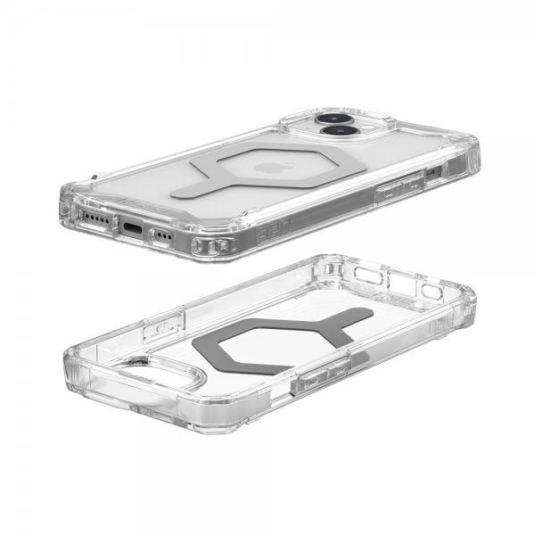 Urban Armor Gear (UAG) iPhone 15 Deksel Plyo MagSafe Ice Sølv