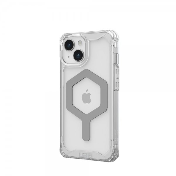 Urban Armor Gear (UAG) iPhone 15 Deksel Plyo MagSafe Ice Sølv