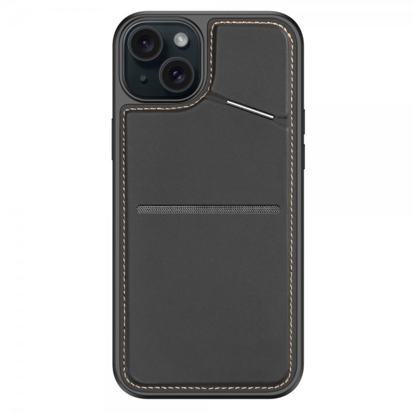 Dux Ducis iPhone 15 Deksel Rafi II Series MagSafe Svart
