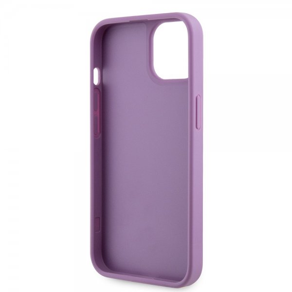 Guess iPhone 15 Deksel Rhinestone Lilla