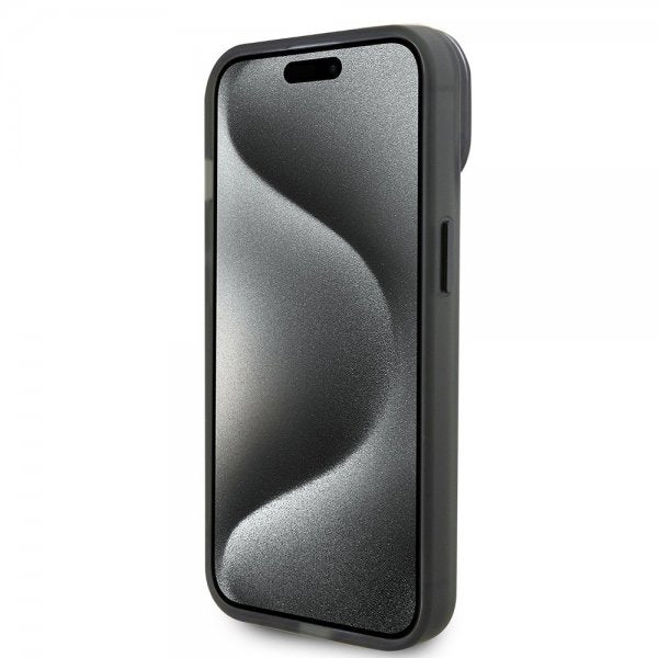 Ferrari iPhone 15 Deksel Ring Stand MagSafe Svart