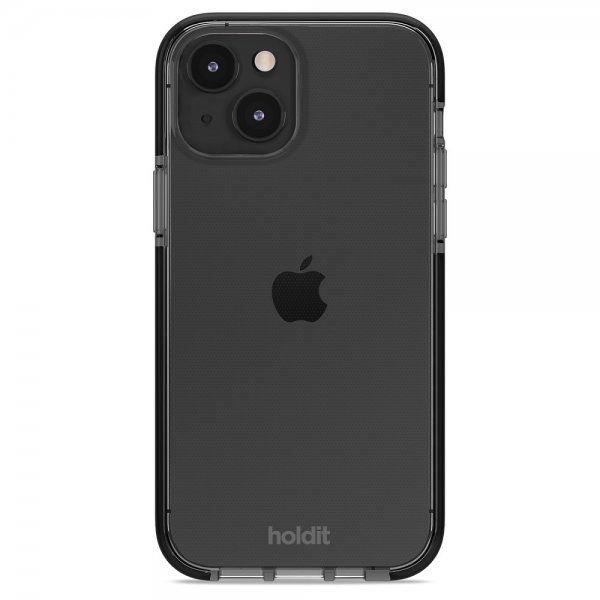 holdit iPhone 15 Deksel Seethru Svart
