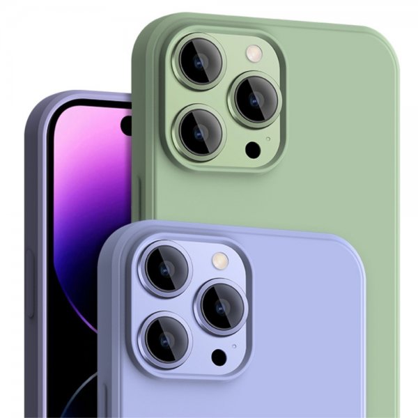 X-Level iPhone 15 Deksel Silikontekstur Rød