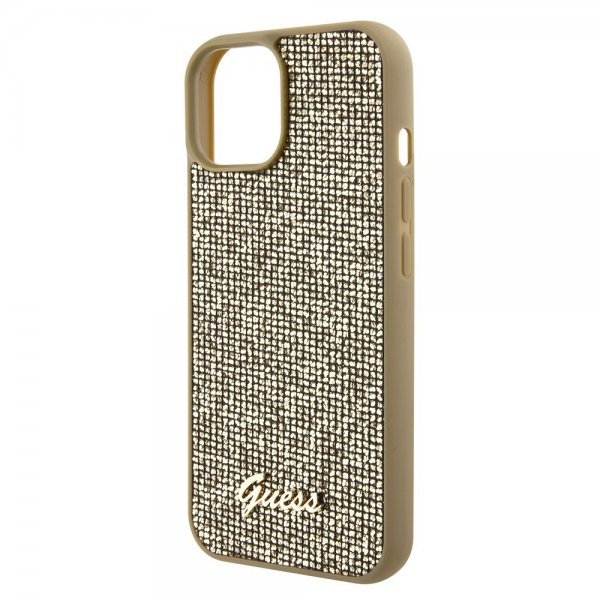 Guess iPhone 15 Deksel Square Mirror Gull