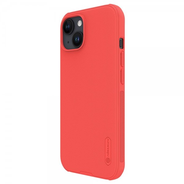 Nillkin iPhone 15 Deksel Super Frosted Shield Pro Rød